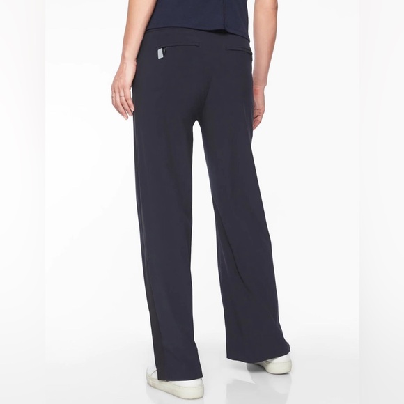 NWOT Gramercy Track Trousers Pants Black Navy - Picture 2 of 7